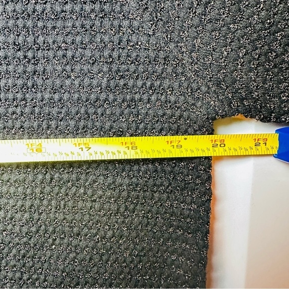 Love For Humanity Black Label Women’s Sz Large Black & Gold Long Sleeve Cardigan - Picture 7 of 9